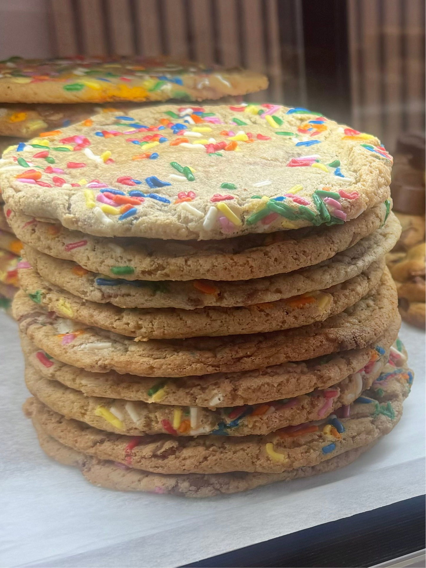 Birthday GIANT Chewy Cookie
