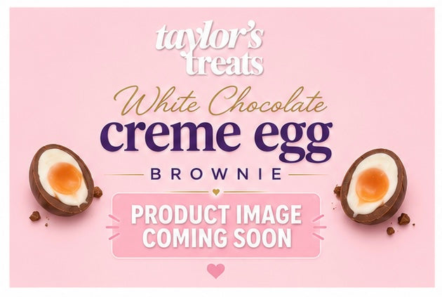 White Chocolate Ganache Creme Egg Brownie