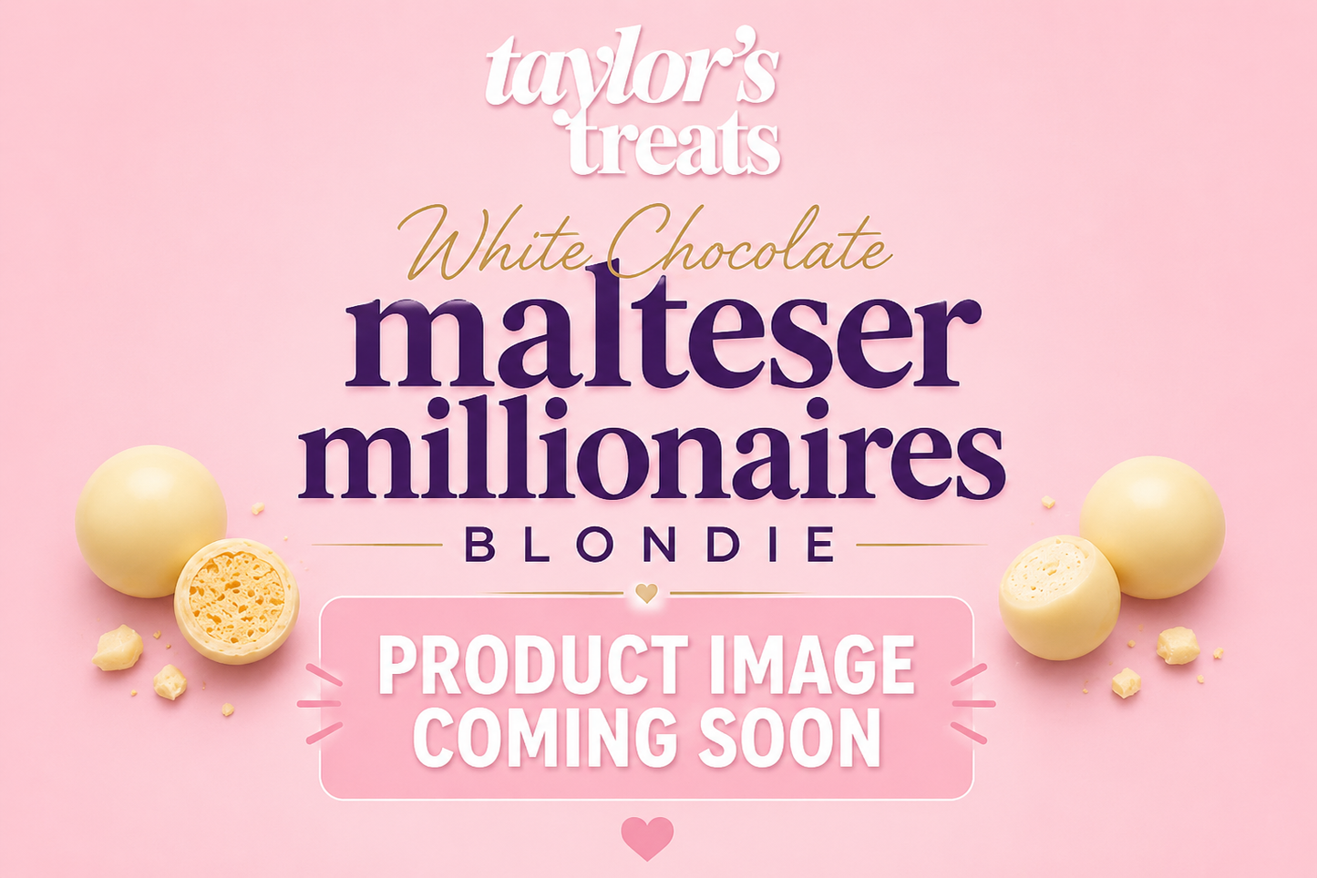 White Chocolate Malteser Millionaires Blondie